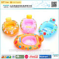 Colorful Inflatable Toddler Swimming Ring Baby Boat Rider